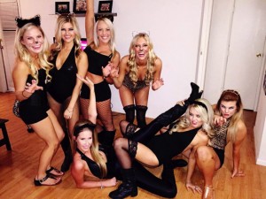 College babe halloween