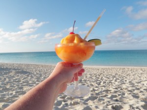Beach Drinking