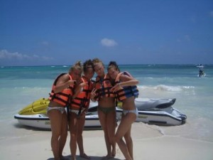 Jet Skis on Spring Break