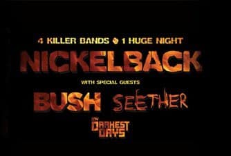 Nickelback with special guests Bush, Seether, & My Darkest Days - Milwaukee, WI